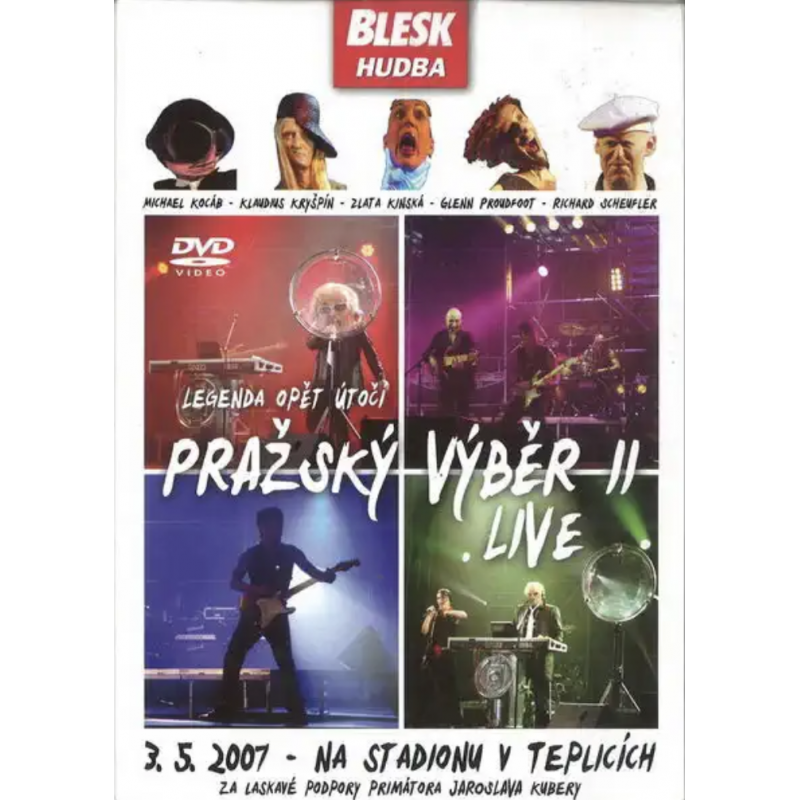 DVD Pražský výběr 3 – LIVE