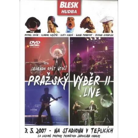 DVD Pražský výběr 3 – LIVE